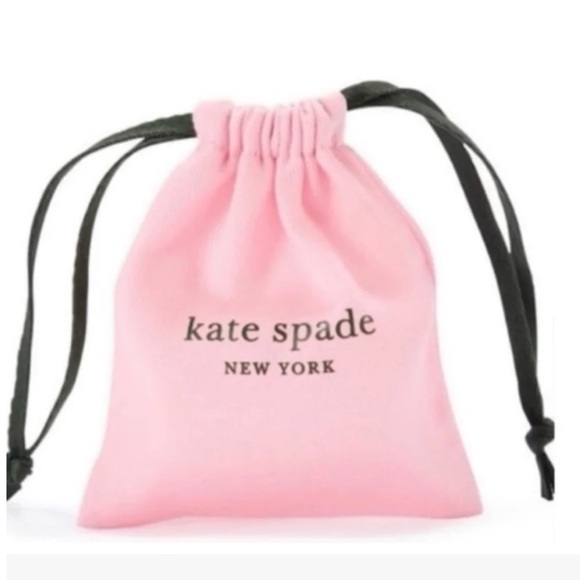 $99 Kate Spade First Bloom Gold Linear Earrings - Picture 3 of 7